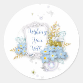 お願い…丸いフローラシール ラウンドシール