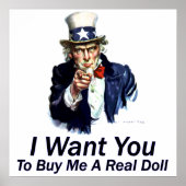 お願い:人形買のポスタ実在ー ポスター (正面)