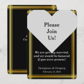 お願い！ 招待状 (正面/裏面)