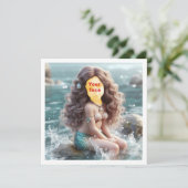 お願い、私の子供を人魚姫にして。特注の人魚を。 カード (スタンド正面)