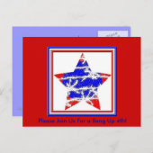 お願いBのために私たちと一緒に… ポストカード (正面/裏面)