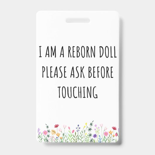 お願いTouch再生ドールカーシートラベルバッジ バッジ (正面)