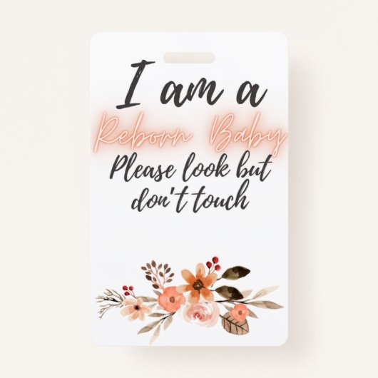 お願いTouch再生ドールカーシートラベルバッジ バッジ (正面)