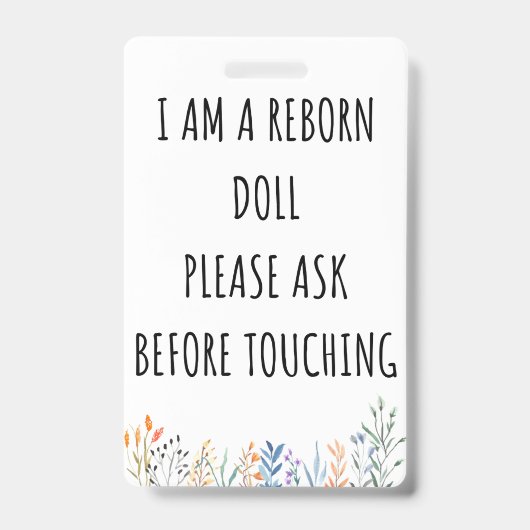 お願いTouch再生ドールカーシートラベルバッジ バッジ (正面)