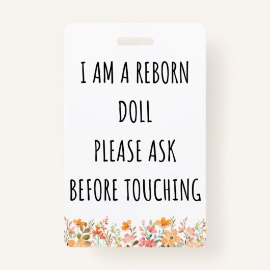 お願いTouch再生ドールカーシートラベルバッジ バッジ (正面)