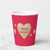 お願メリーいパーソナライズされた 紙コップ (正面)
