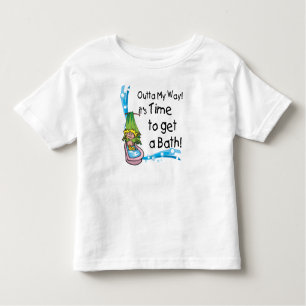 お風呂に入る時間 トドラーTシャツ