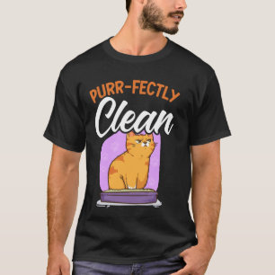 お風呂に入る猫の面白いミームシャワーCa Tシャツ