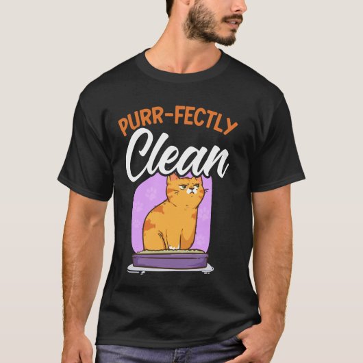 お風呂に入る猫の面白いミームシャワーCa Tシャツ (正面)
