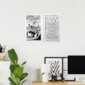 「お風呂の物語」 ポスター (ホームオフィス)