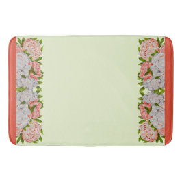 お風呂敷の牡丹の盛り合わせ バスマット