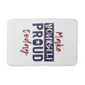 お風呂敷誇りを持ったの畳 バスマット (正面)