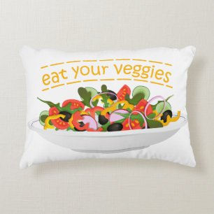 お食べりビーギー引用文フレッシュサラダミックスボウル アクセントクッション