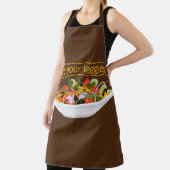 お食べりビーギー引用文フレッシュサラダミックスボウル エプロン (インサイチュ)