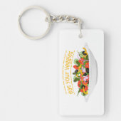 お食べりビーギー引用文フレッシュサラダミックスボウル キーホルダー (正面)