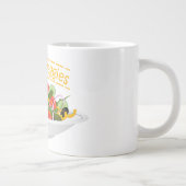 お食べりビーギー引用文フレッシュサラダミックスボウル ジャンボコーヒーマグカップ (右)