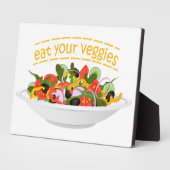 お食べりビーギー引用文フレッシュサラダミックスボウル フォトプラーク (側面)