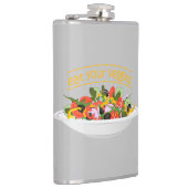 お食べりビーギー引用文フレッシュサラダミックスボウル フラスク (右)