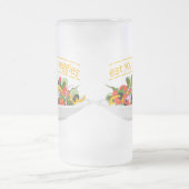 お食べりビーギー引用文フレッシュサラダミックスボウル フロストグラスビールジョッキ (中央)