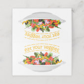 お食べりビーギー引用文フレッシュサラダミックスボウル プレイスカード (外部開封)