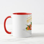 お食べりビーギー引用文フレッシュサラダミックスボウル マグカップ (左)