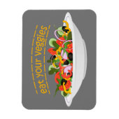 お食べりビーギー引用文フレッシュサラダミックスボウル マグネット (縦)
