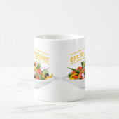 お食べりビーギー引用文フレッシュサラダミックスボウル モーフィングマグカップ (中央)