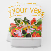 お食べりビーギー引用文フレッシュサラダミックスボウル ラッピングペーパーシート (インサイチュ)