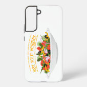 お食べりビーギー引用文フレッシュサラダミックスボウル SAMSUNG GALAXYケース (裏面)