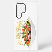 お食べりビーギー引用文フレッシュサラダミックスボウル SAMSUNG GALAXYケース (裏面)