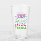 お食べ母さん繰り返し寝るな タンブラーグラス (裏面)