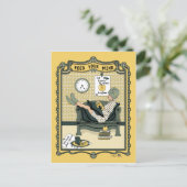 お食べ物を与え使いのMIND_C_ポストカード ポストカード (スタンド正面)