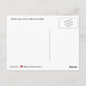 お食べ物を与え使いのMIND_C_ポストカード ポストカード (裏面)