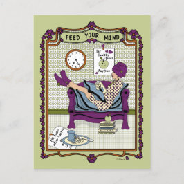 お食べ物を与え客様の心_A_ポストカード ポストカード