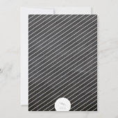 お飲み物とご歓楽を！ホリデーパーティーのご案内 招待状 (裏面)