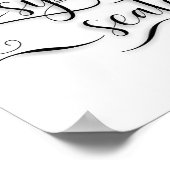 お飲み物をお楽しみください＆ご着席ください ウェディング テーブル サイン (角)