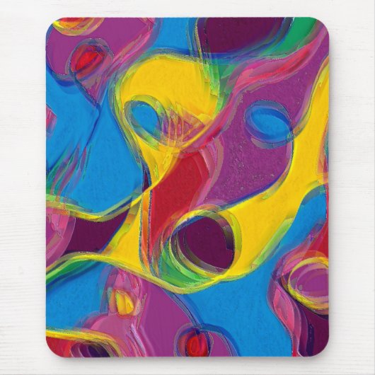 お飲菓子で マウスパッド (正面)