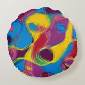 お飲菓子で ラウンドクッション (裏面)