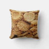 お餅を膨らませた～アジアのお菓子デザート食べ物 クッション (正面)