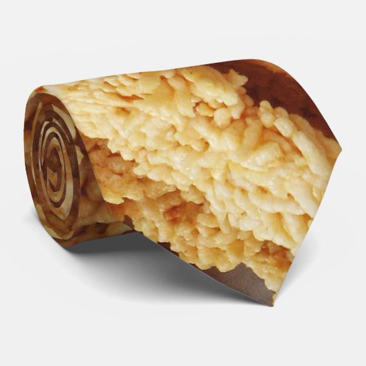 お餅を膨らませた～アジアのお菓子デザート食べ物 ネクタイ (ロール)