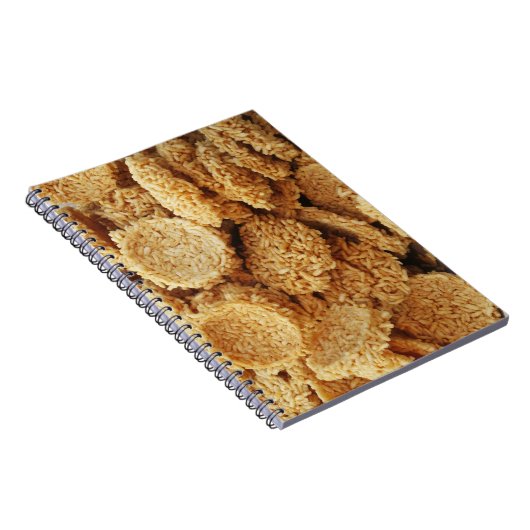 お餅を膨らませた~アジアのお菓子デザート食べ物 ノートブック (右側)