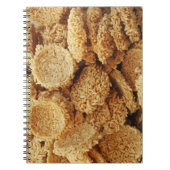 お餅を膨らませた~アジアのお菓子デザート食べ物 ノートブック (正面)