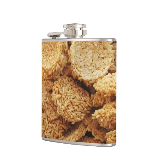 お餅を膨らませた～アジアのお菓子デザート食べ物 フラスク (左)