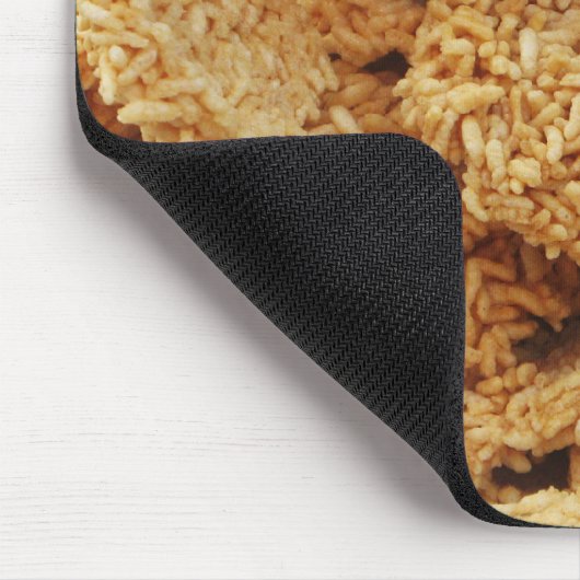 お餅を膨らませた~アジアのお菓子デザート食べ物 マウスパッド (コーナー)