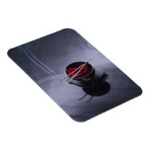 お香を丼の上に焚く花びら マグネット (右側)