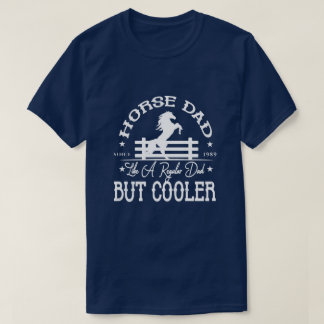お馬おやじ ふつうのおやじだけどよりカッコいい Tシャツ