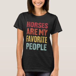 お馬さんが大好き ヴィンテージ 馬 お馬好き ファニー Tシャツ