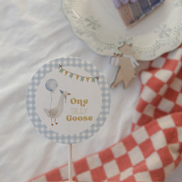 お馬鹿なガチョウの誕生日 ラウンドシール