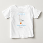 お馬鹿なキツネ坊やの1歳誕生日パーティー ベビーTシャツ (正面)
