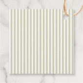 お馬鹿なゴースのベビーシャワー感謝祭 フェイバータグ (裏面)